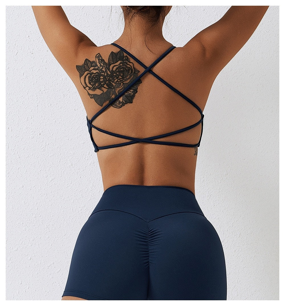 Minimalist Criss-Cross Bra