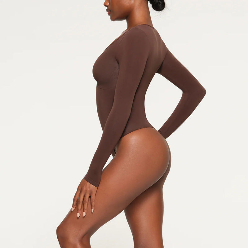 Long Sleeve Shaping Bodysuit