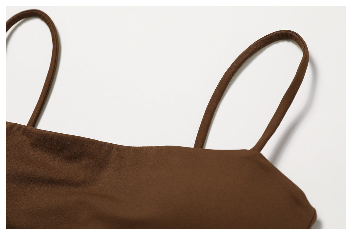Minimalist Single Strap Bra