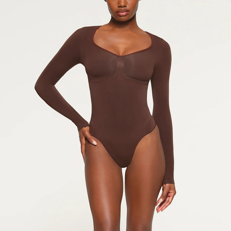 Long Sleeve Shaping Bodysuit