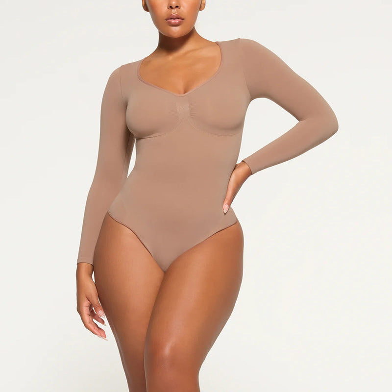 Long Sleeve Shaping Bodysuit