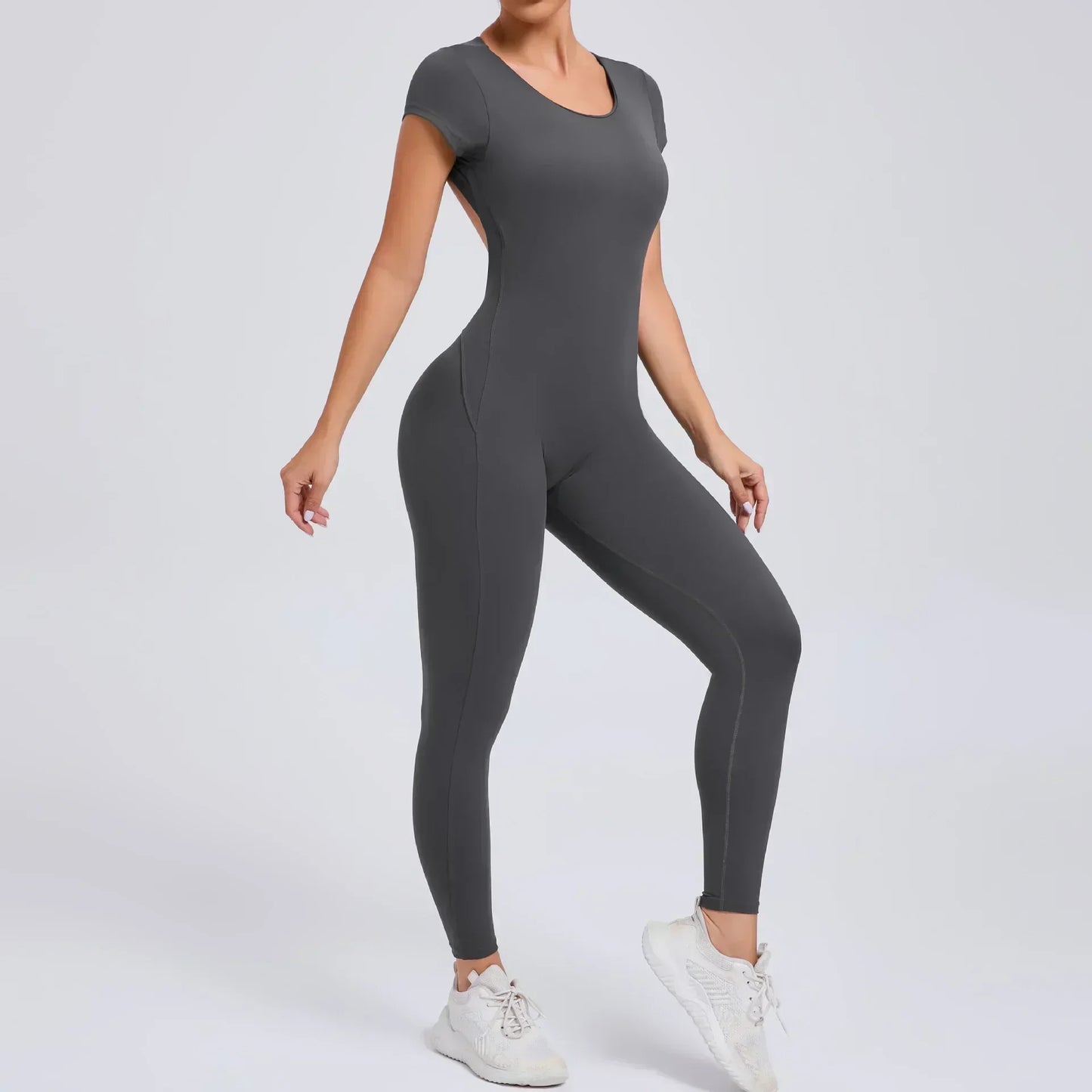 Open Back Jumpsuit