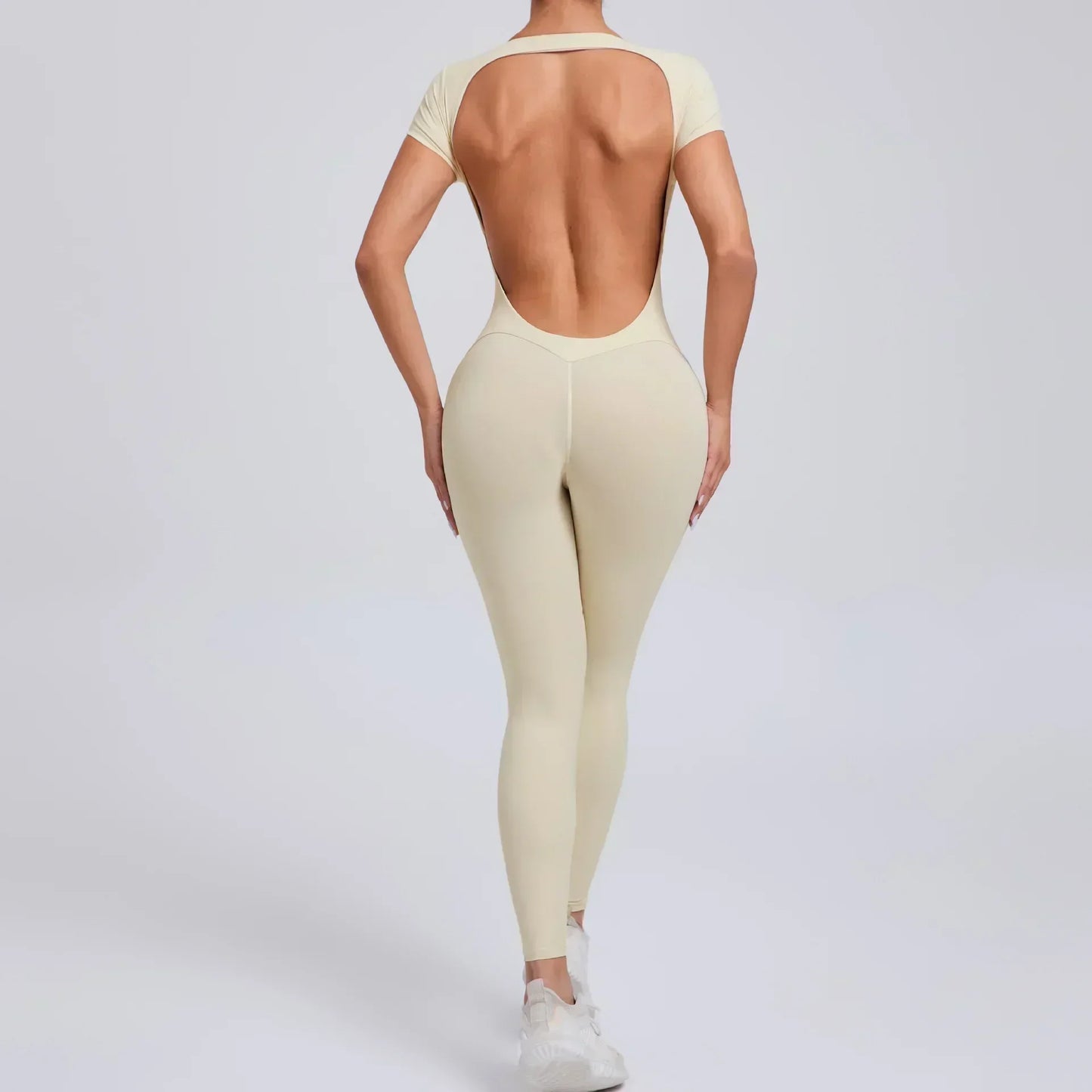 Open Back Jumpsuit