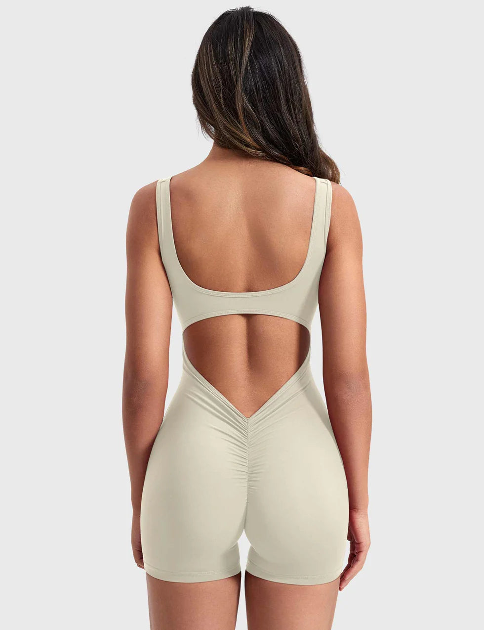 V-Back Romper